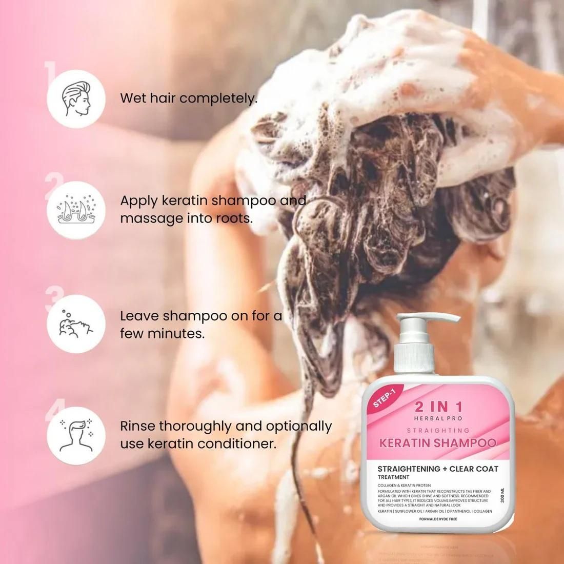 2 in 1 Herbal Pro Hair Shampoo & Cream (Pack of 2) 3