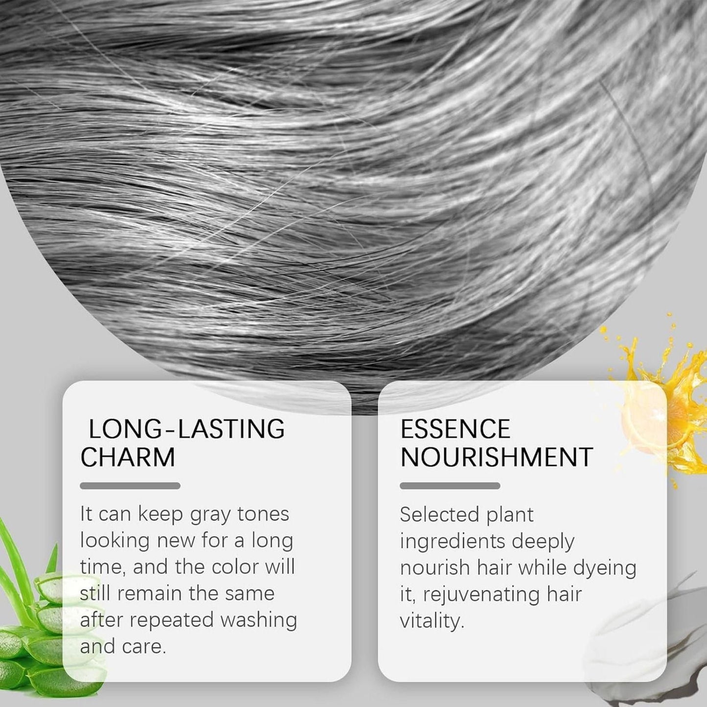 PERMANENT HAIR COLOR Silver Dye essence