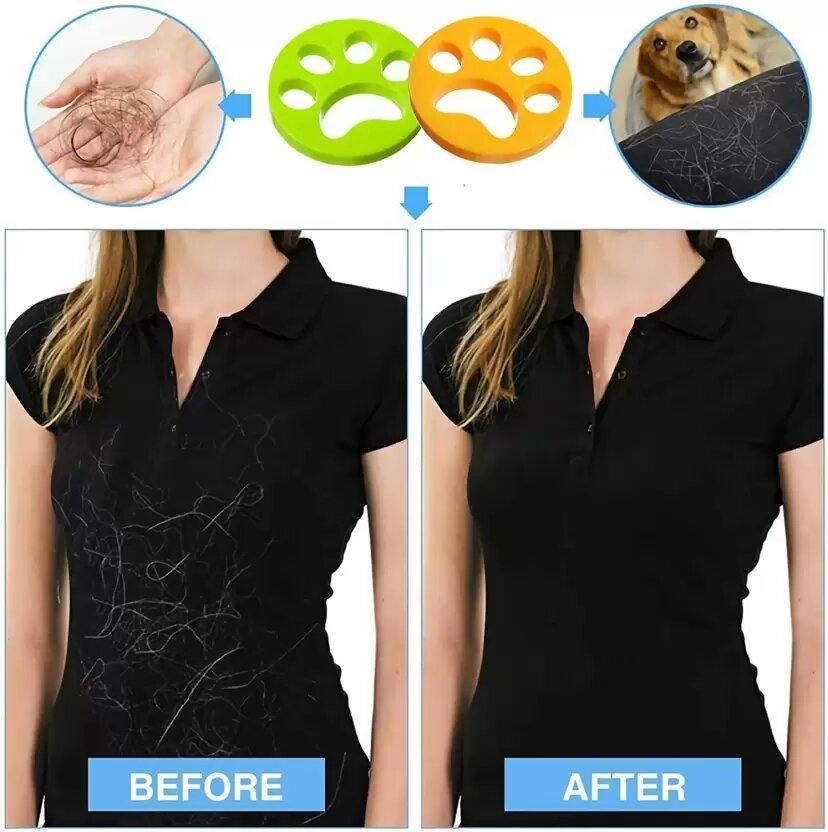 Lint Remover for Washing Machine Detergent Bar before after