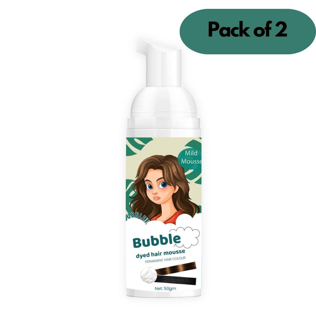 Bubble Dyed Hair Mousse