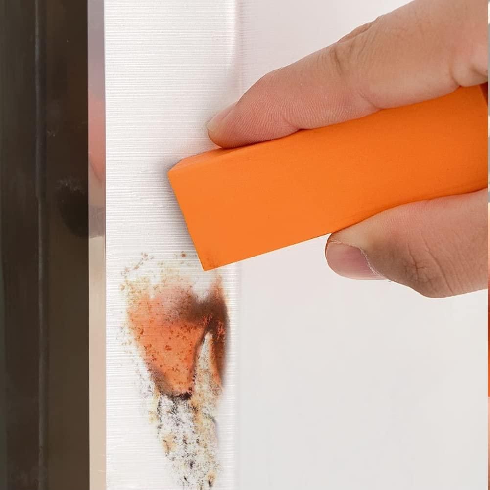 Rust Cleaning Easy Limescale Eraser Artifact, Stainless Steel Stains Eraser Decontamination Cleaner Eraser Rust Remover for Kitchen Home eraser