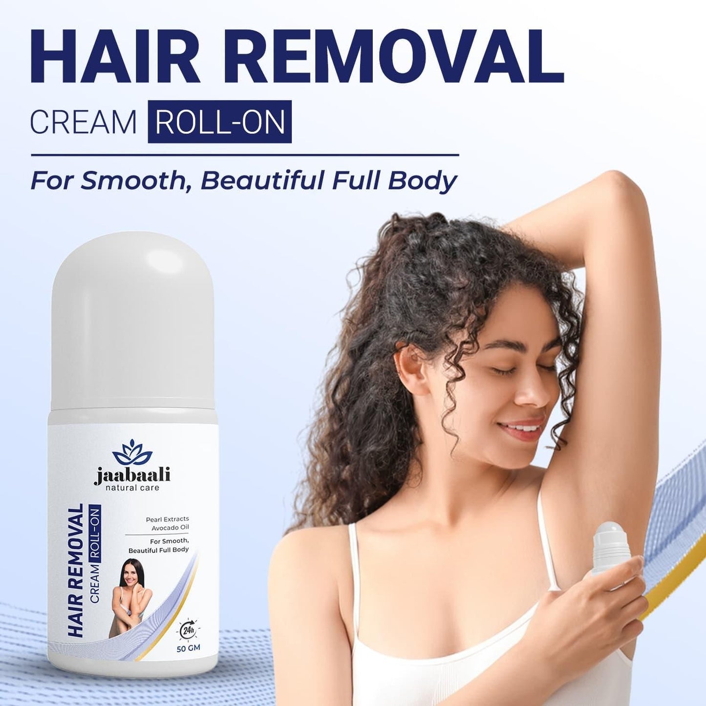 Hair Removal Cream Roll On 50g