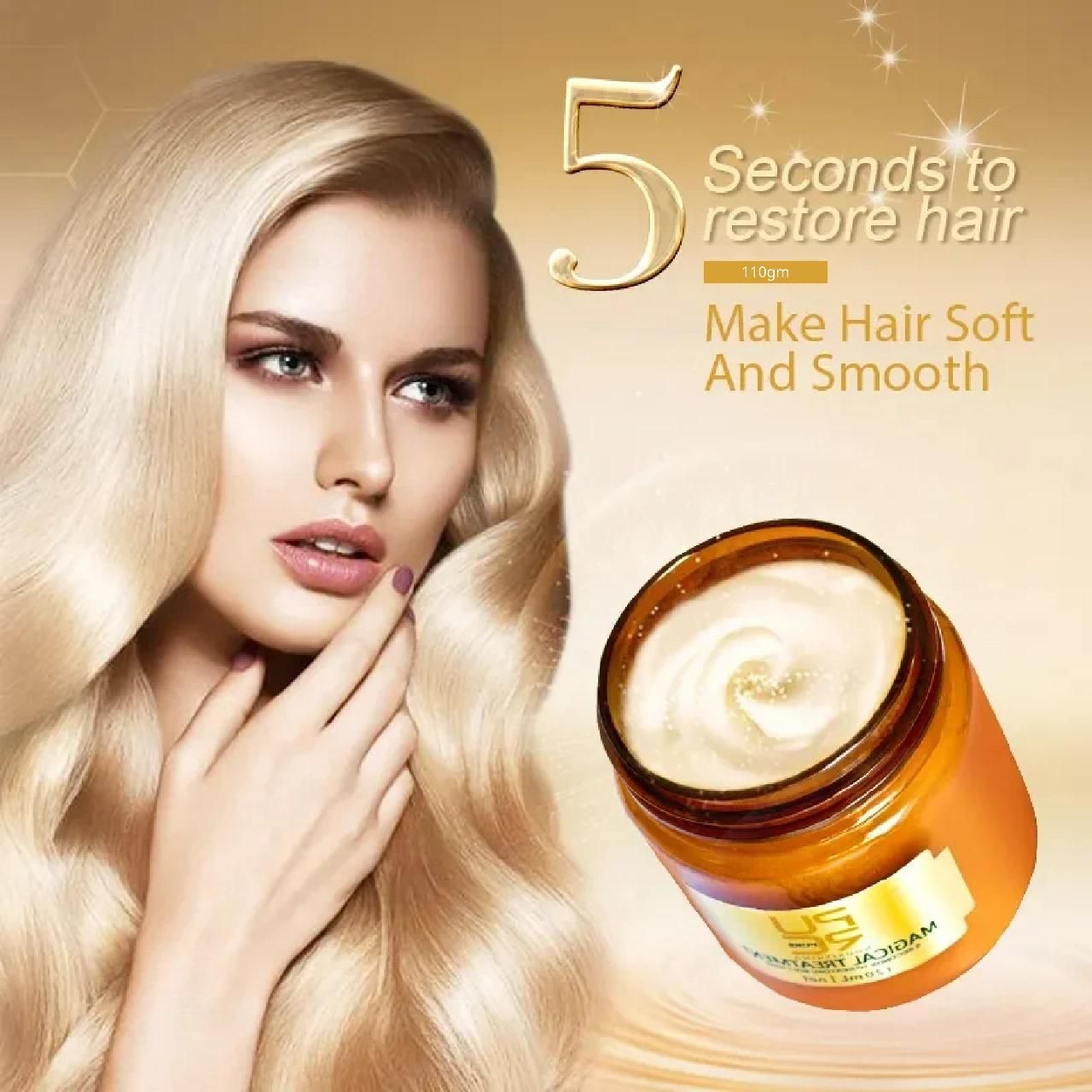 PURE MAGICAL TREATMENT 5 Second to Restore Soft Hair restore hair