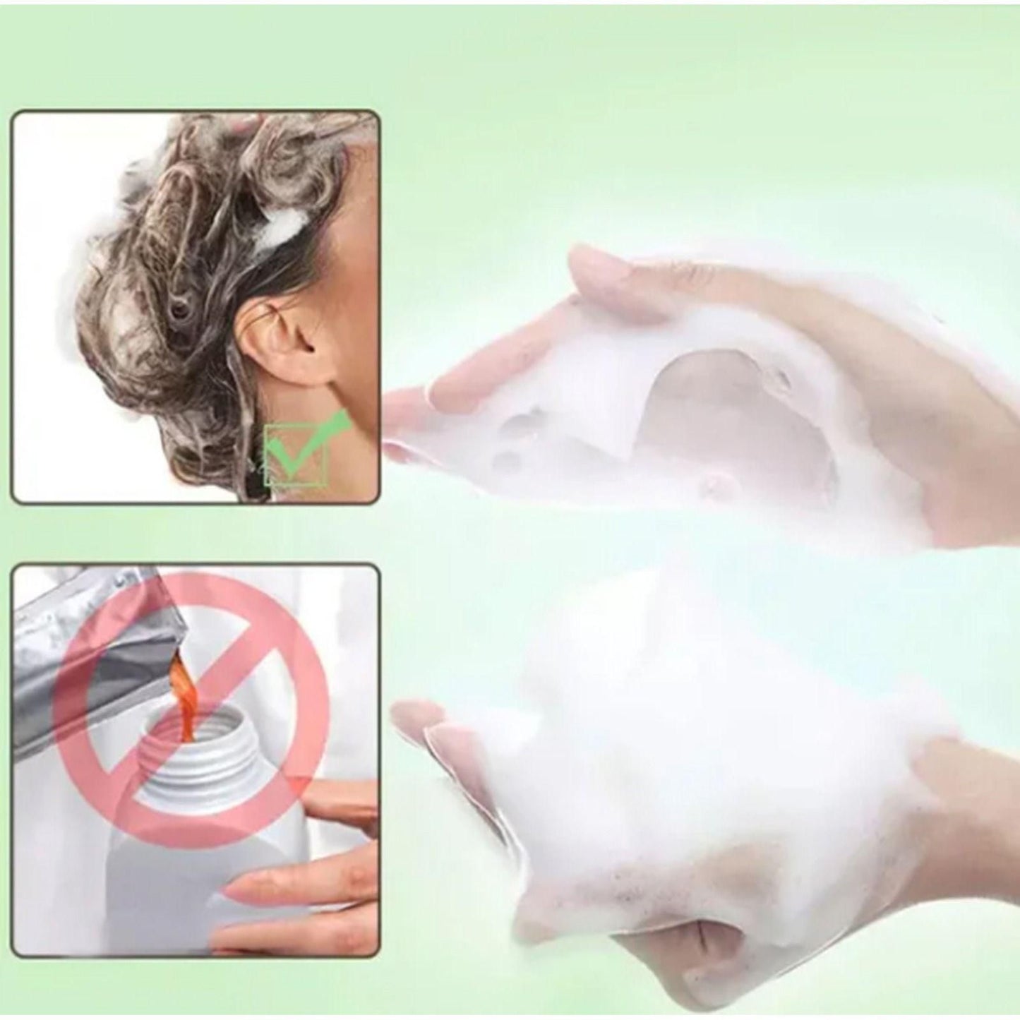 Bubble Dyed Hair Mousse refill