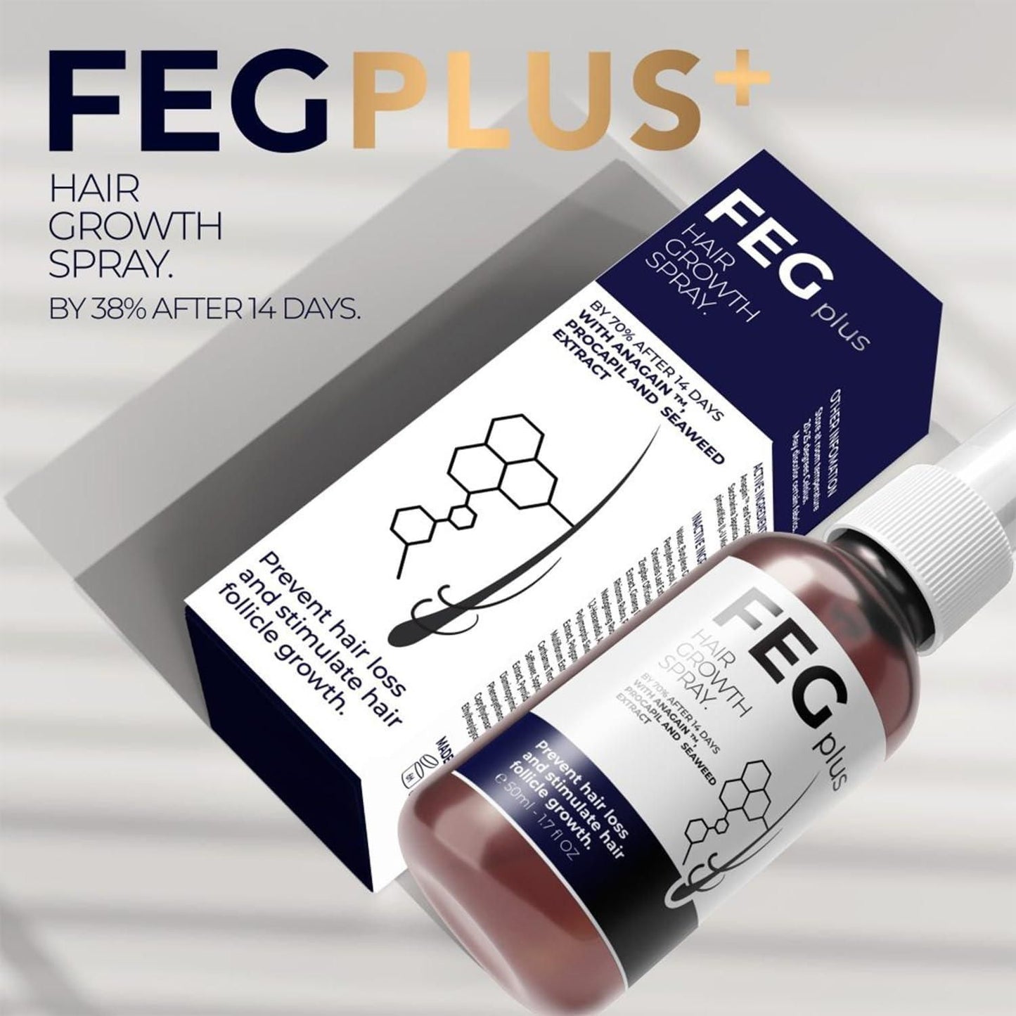 EFGPLUS Hair Growth Spray pack