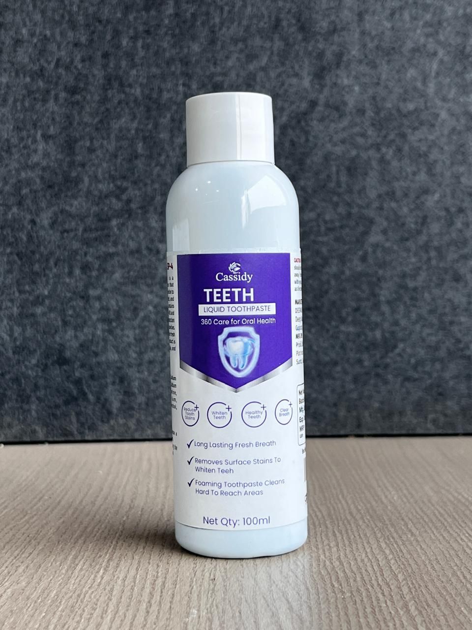 Cassidy Teeth Liquid Toothpaste front