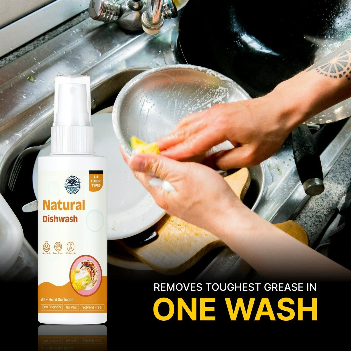 Natural Dishwash use