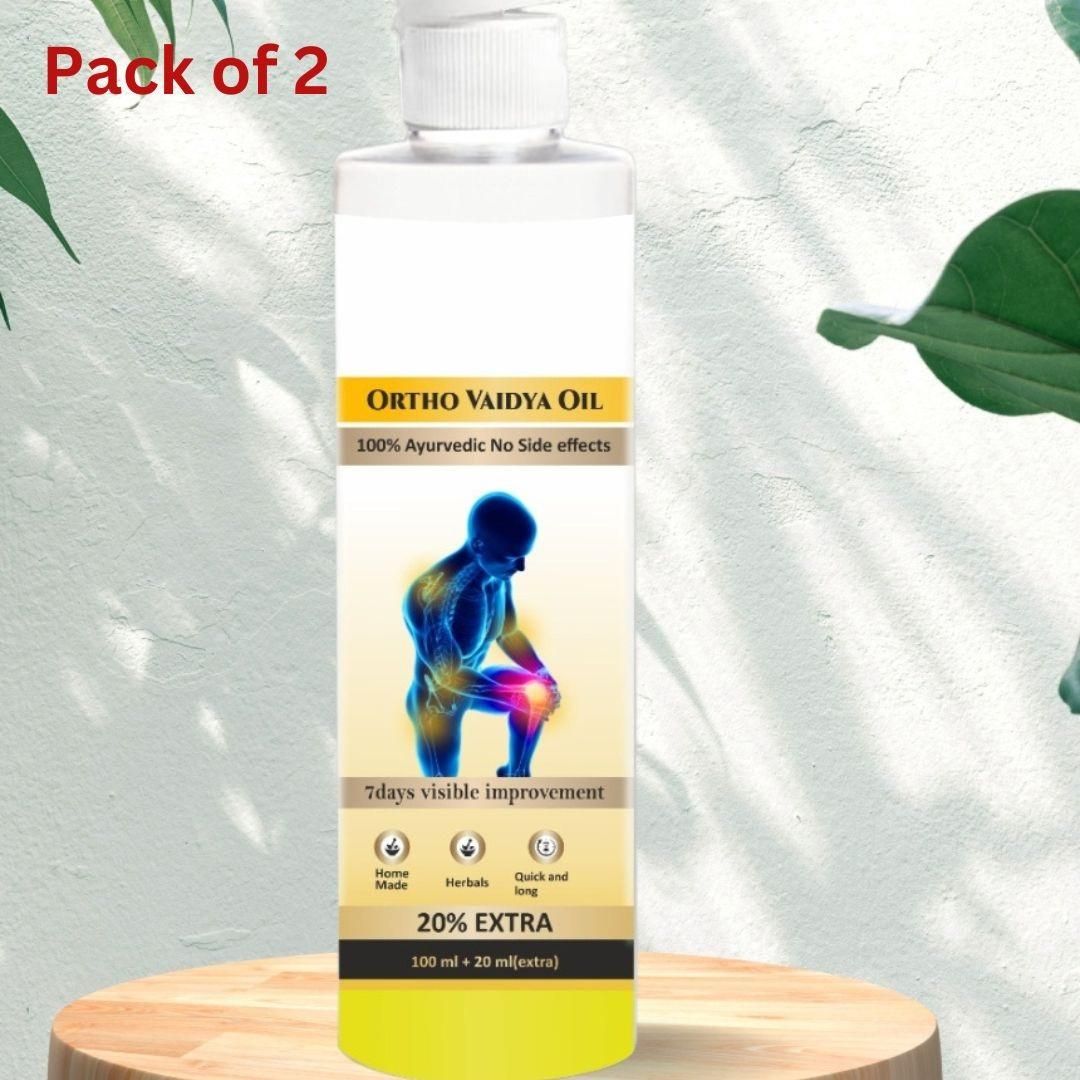 Ayurvedic Ortho Vaidya Oil 120ML (Pac of 2)