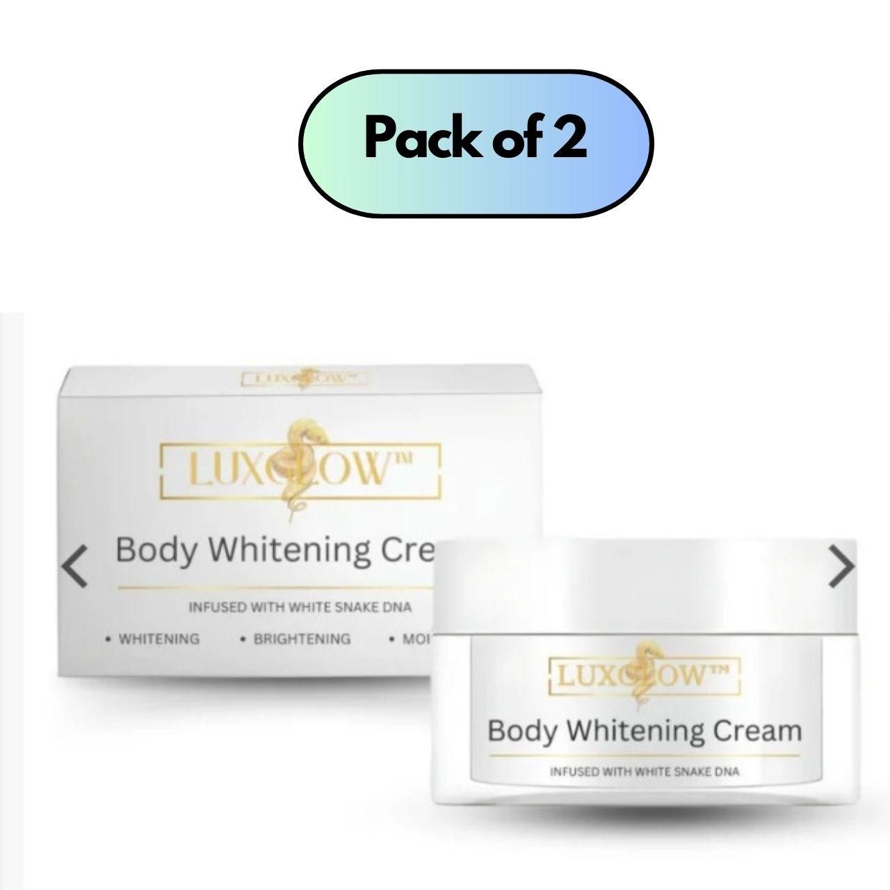 Luxglow Body Whitening Cream pack