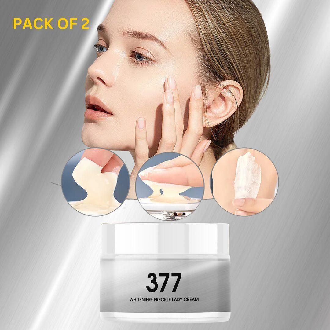 377 Whitening Freckle Lady Cream use