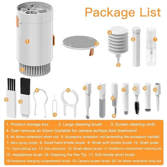 Cleaner Kit for Airpods, Leairot Cleaning Kit inside parts