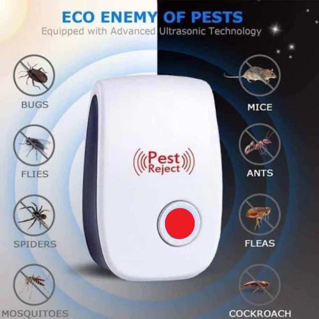 Ultrasonic Pest Repeller for Mosquito, Cockroaches pets