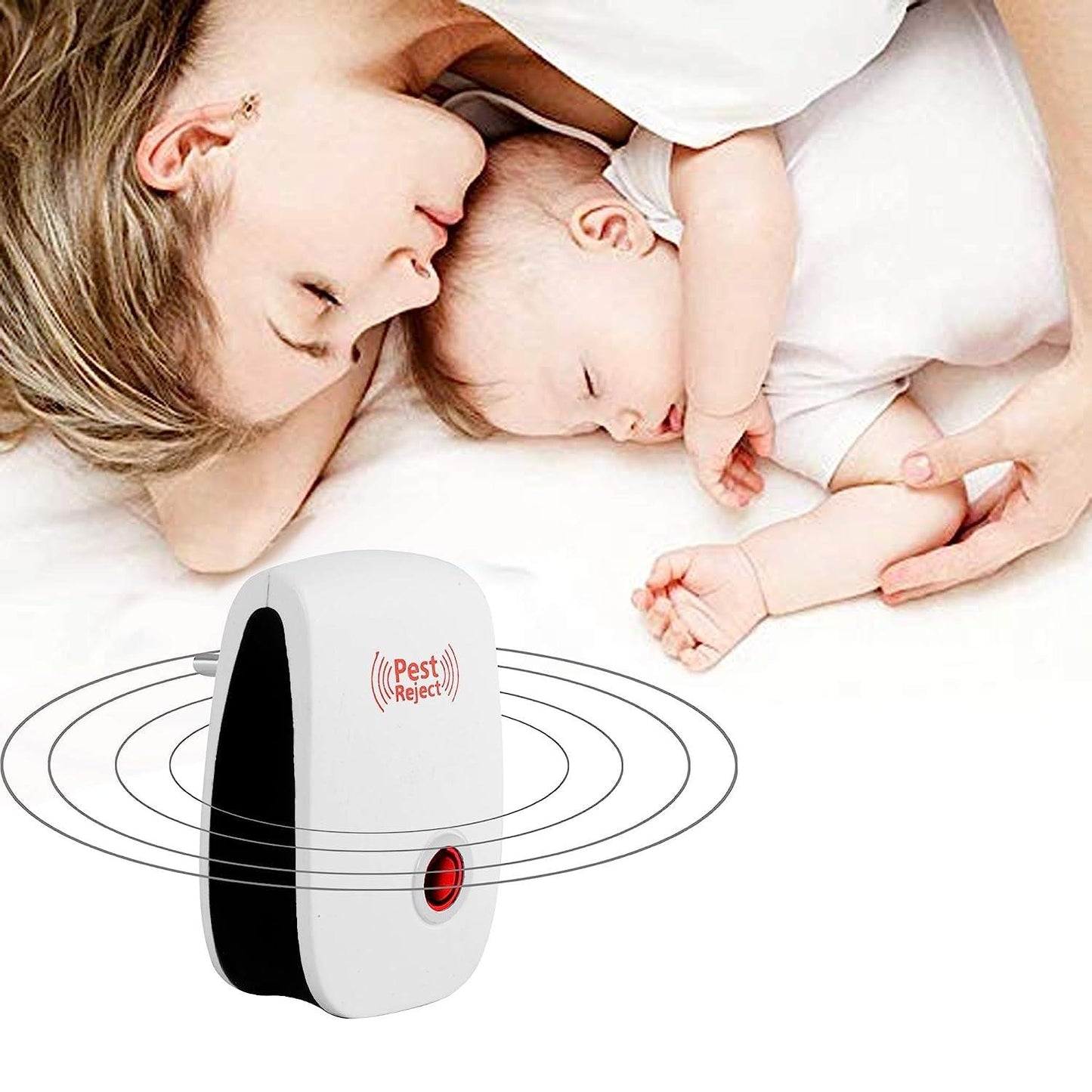 Ultrasonic Pest Repeller for Mosquito, Cockroaches safe