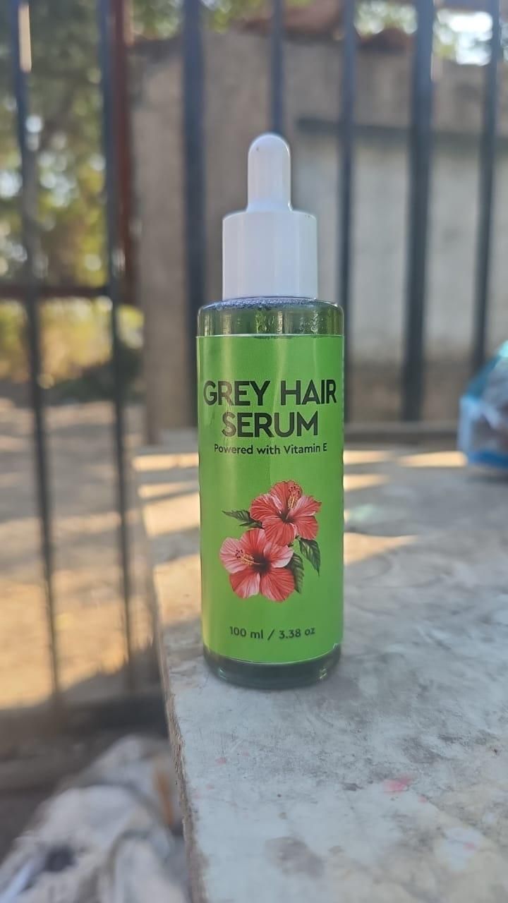 Anti Grey Hair Serum Organic bottle