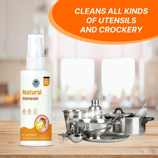 Natural Dishwash cleans