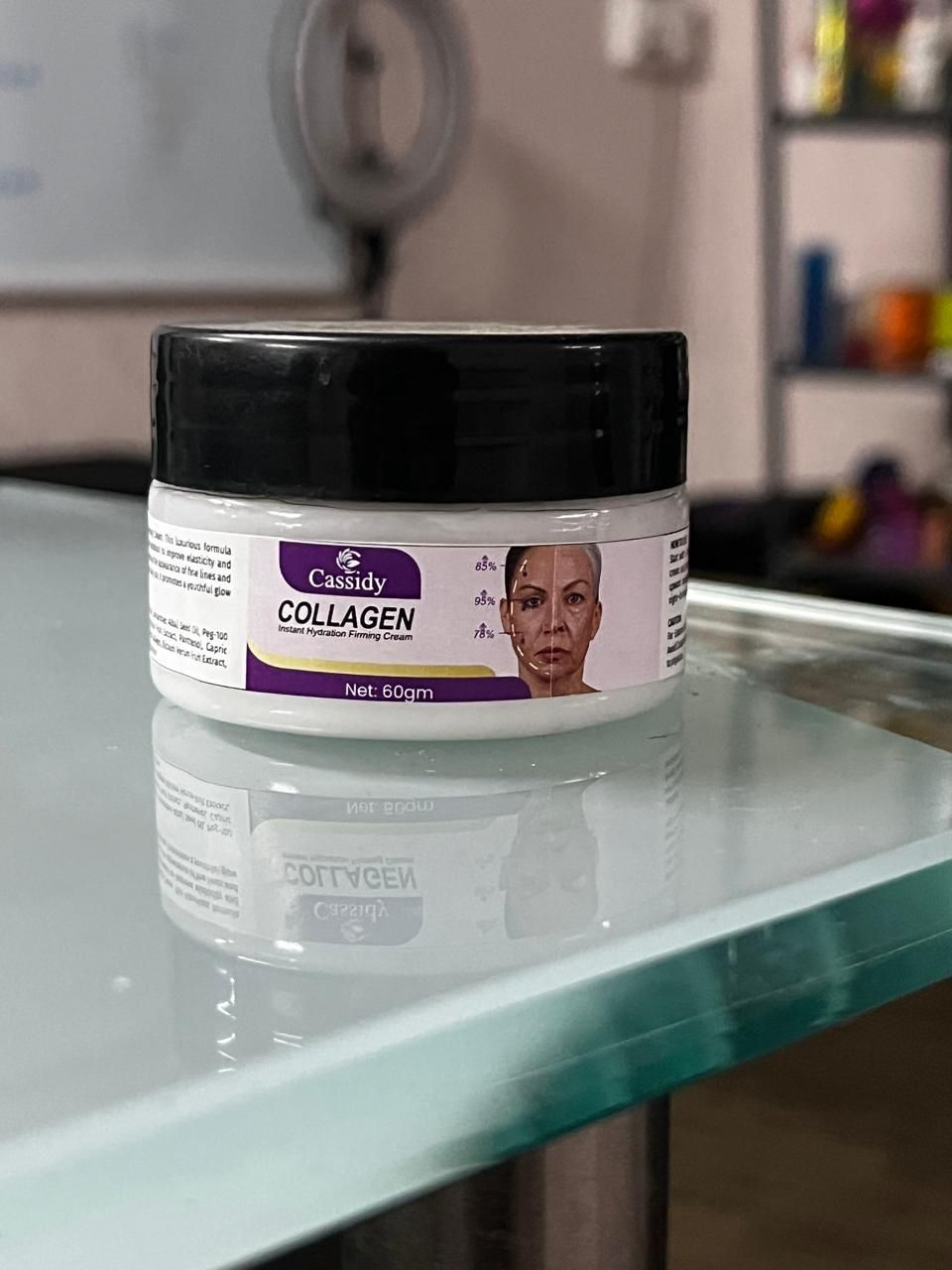 Cassidy Collagen Instant Hydration Firming CreamCassidy Collagen Instant Hydration Firming Cream jar