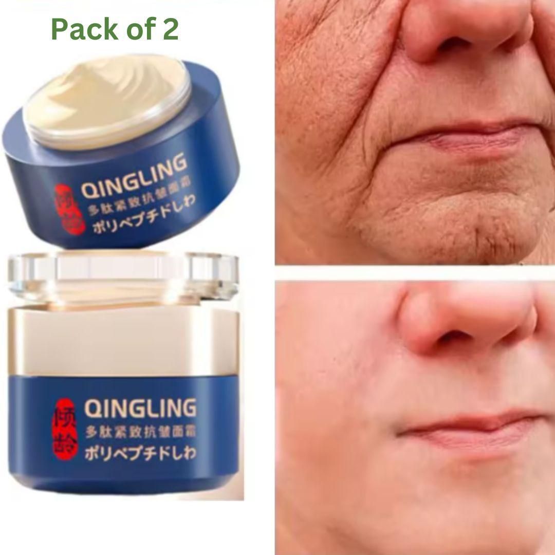 Wrinkle Removal Cream Retinol Anti Aging Nourishing Care Cream
Package Contains pack