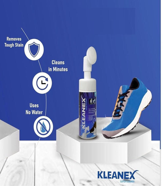 Shoe Cleaning Foam Without Wash With Attached Silicon Brush