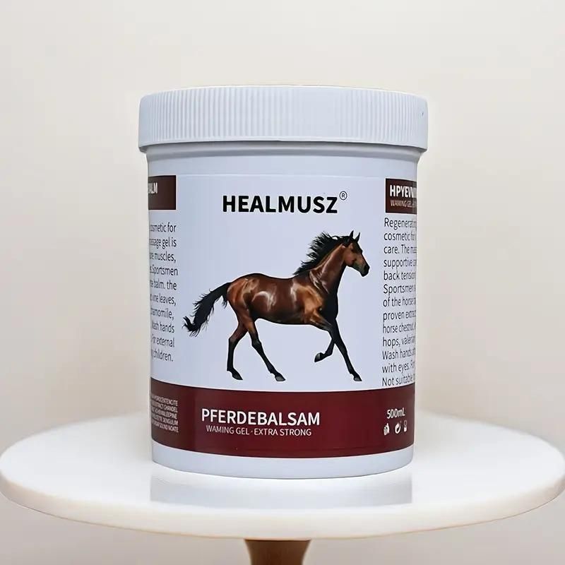 Extra Strong Chestnut Horse Balm Gel for Heating Massage Cream 2