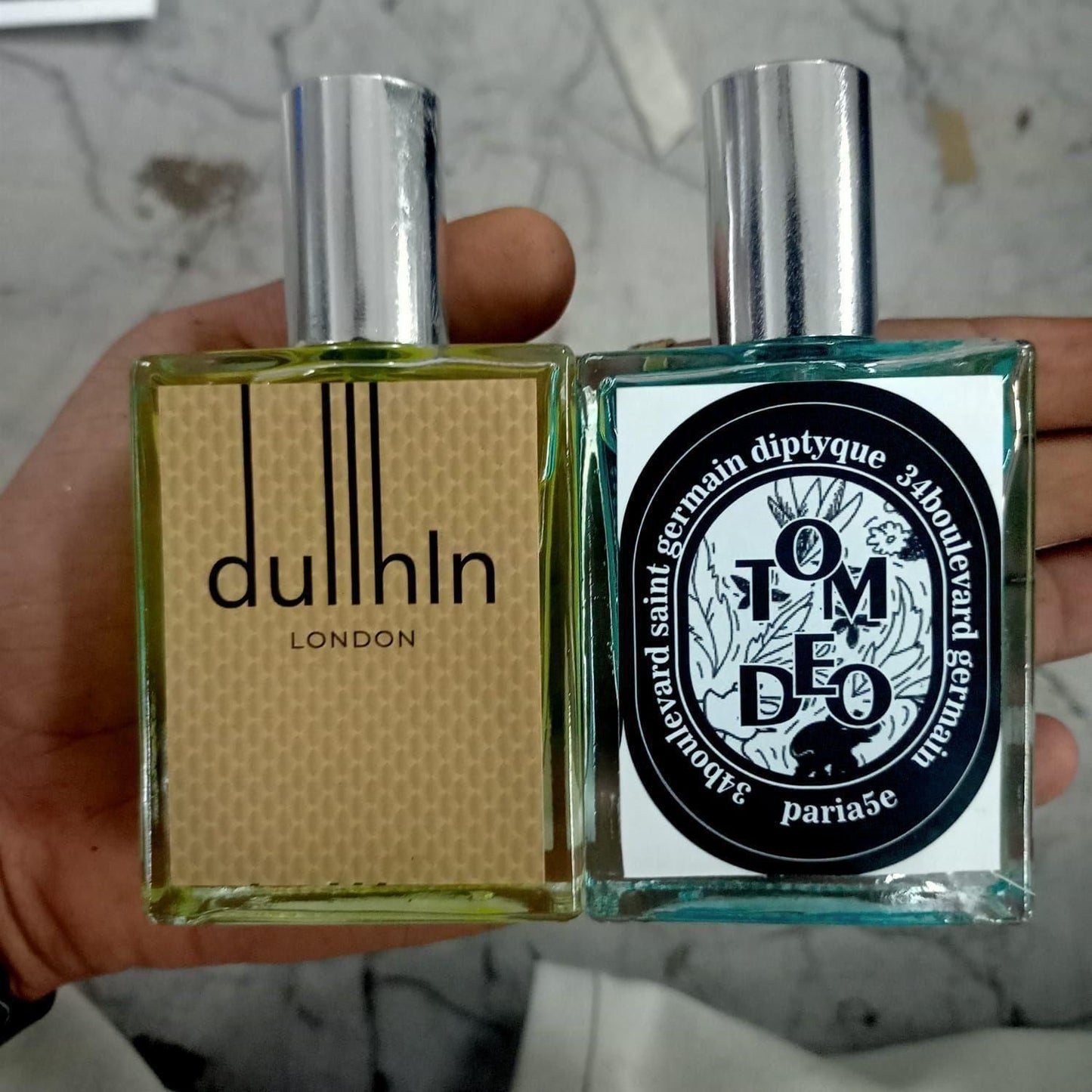 Dullhin LONDON and Tom Deo Luxurious Perfume Combo front