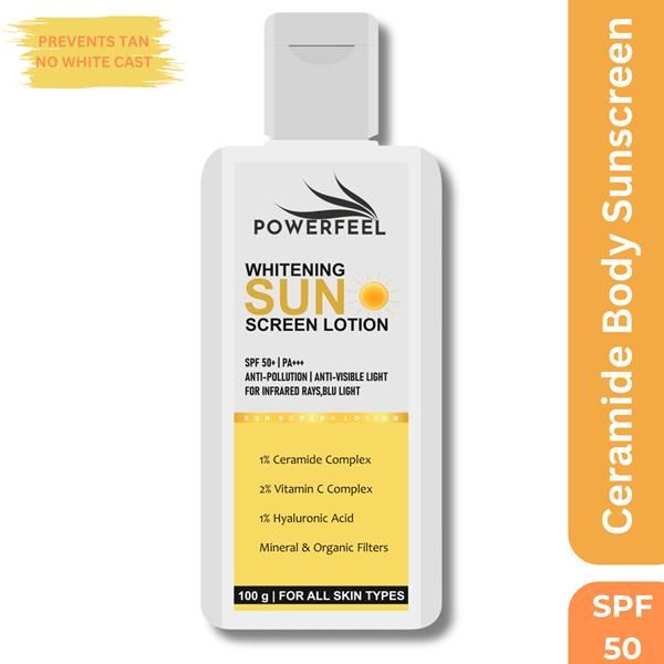 Whitening Sun Screen Lotion