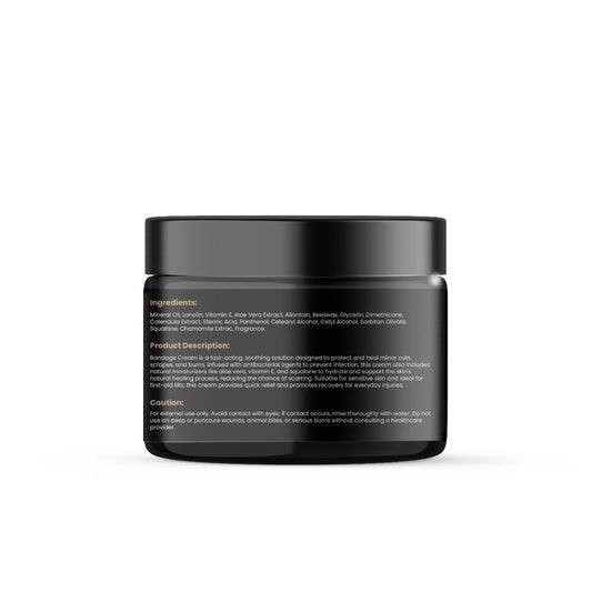 Black Bandage Anti-Wrinkle Cream back