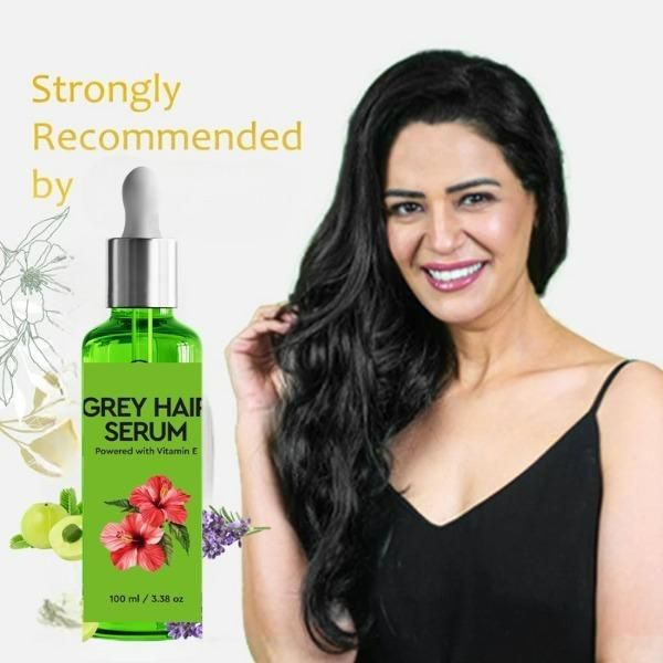 Anti Grey Hair Serum Organic model