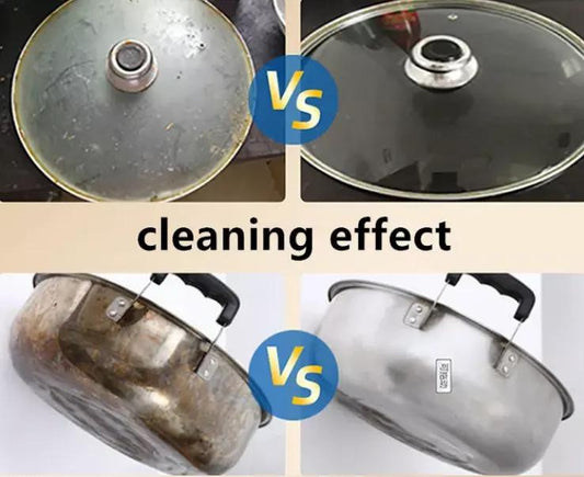 Stainless Steel Cleaning Paste Remover effect