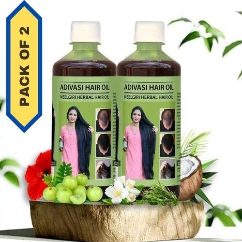 Adivasi Neelgiri Herbal Hair Oil front