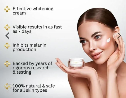 Luxglow Body Whitening Cream use