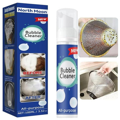 Bubble Cleaner Foam Spray,Kitchen Cleaner Heavy Oil Stain Bubble Cleaner
