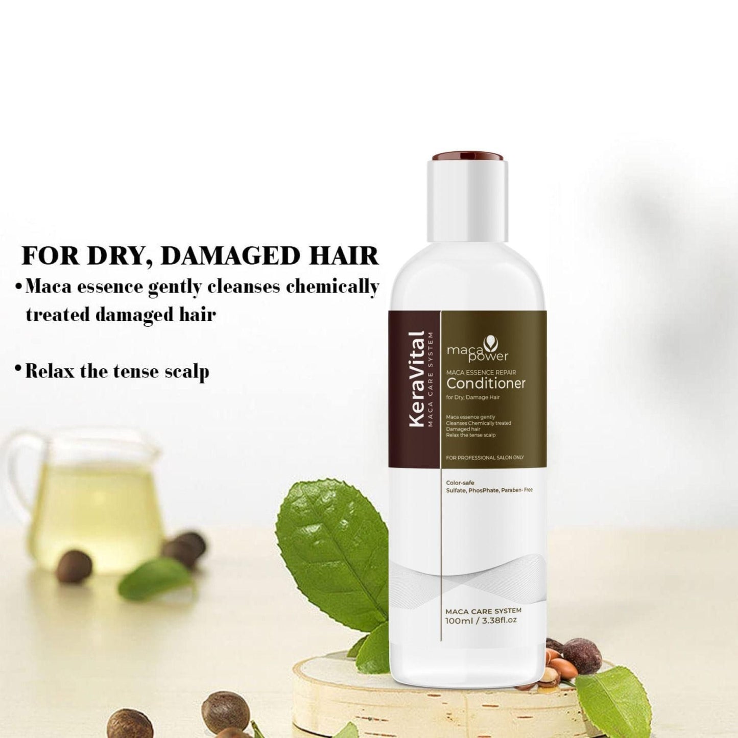 Karseell Hair Repair Set: Shampoo & Conditioner with Maca Care System (Pack of 2)