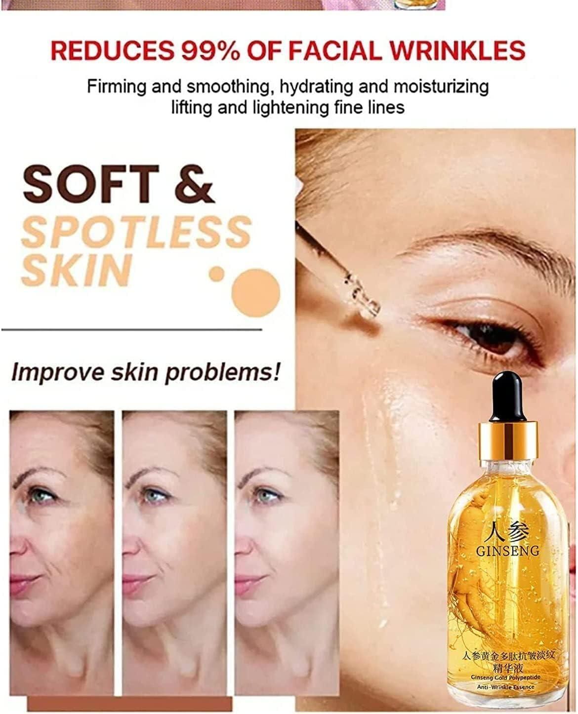 Ginseng Gold Polypeptide Anti-Ageing Serum uses