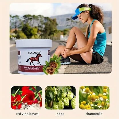Extra Strong Chestnut Horse Balm Gel for Heating Massage Cream hops
