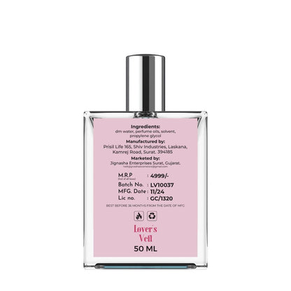 Lover's Veil Eau De Perfum 50 ML Pack of 1