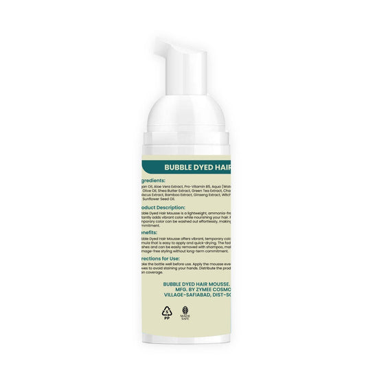 Bubble Dyed Hair Mousse back
