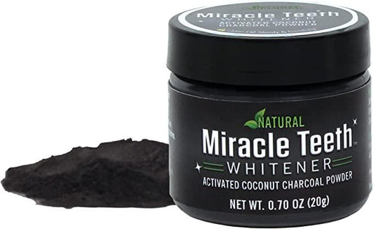 Teeth Cleaner Charcoal Natural Bleaching Jar