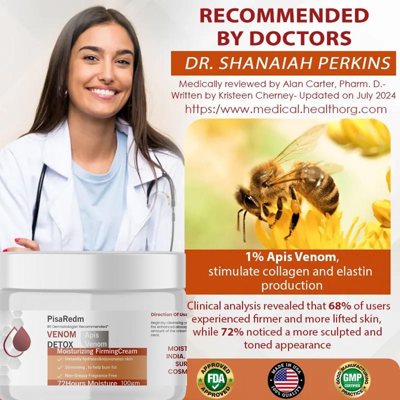 PisaRedm Venom Detox 200gm clinical analysis