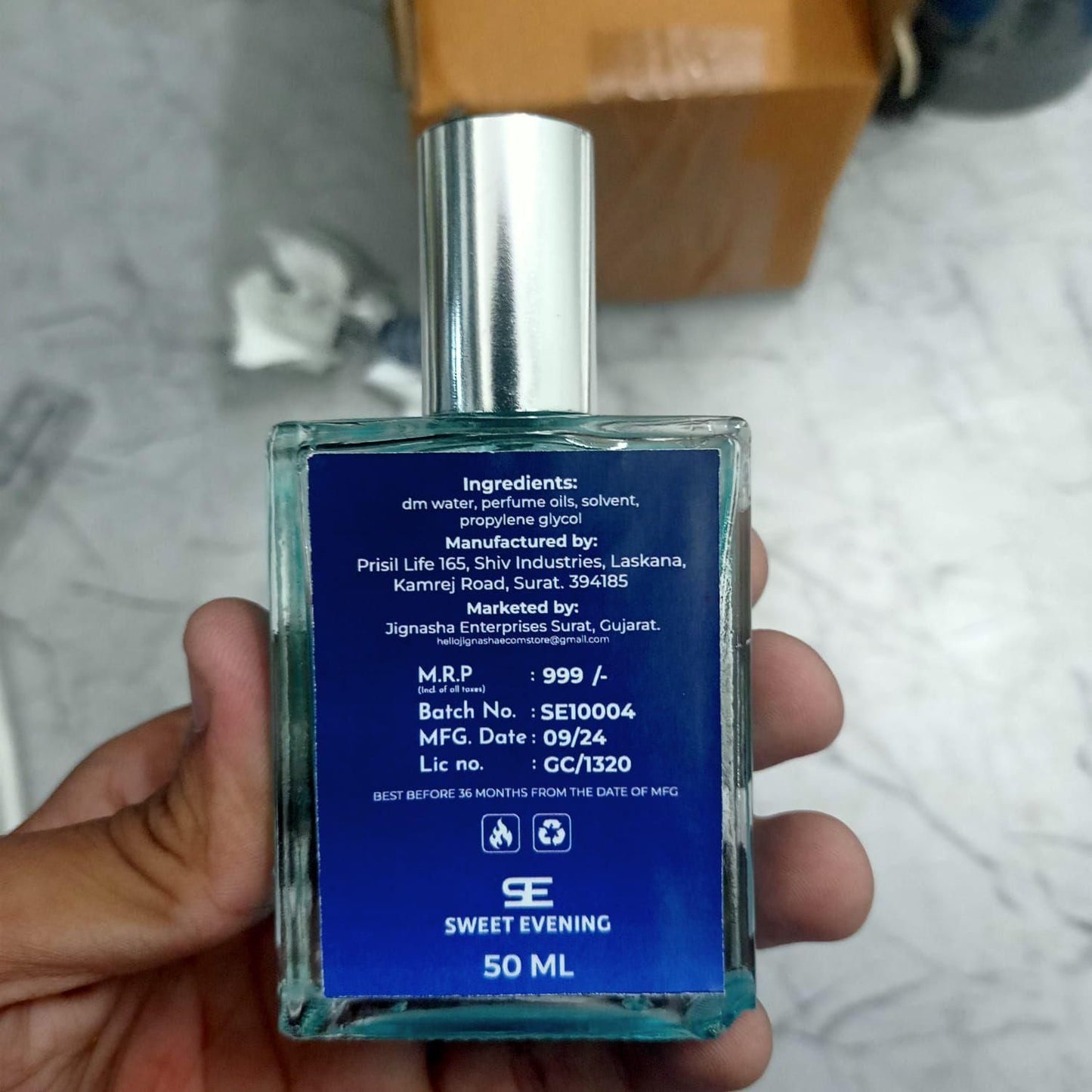 Fragrance Sweet Eevening EAU DE PARFUM - 50ML (Pack of 2)