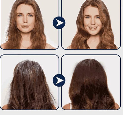 Mild Formula Long Lasting Hair Dye after before