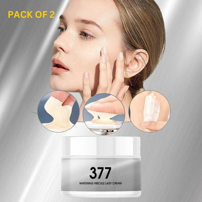 377 Whitening Freckle Lady Cream use