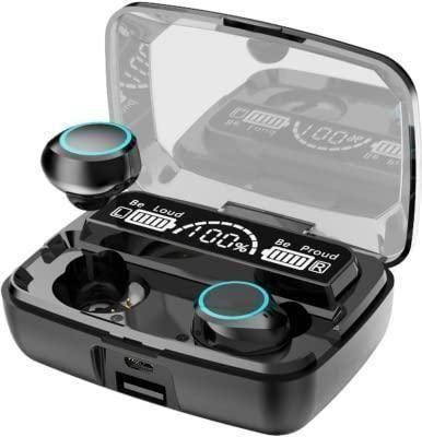 M10 TWS Wireless Earphone Touch Bluetooth Earplugs in The Ear Stereo Sport Headsets Noise Reduction Headphones with Digital Display Black 4