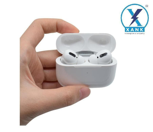 XANK Air-pods Pro with Wireless Charging Case with Sensor Enabled Bluetooth Headset (White, True Wireless) 2